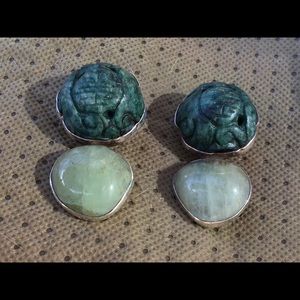 Rebecca Collins sterling earrings